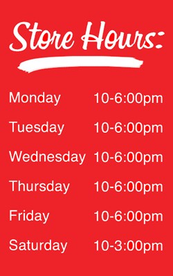 HomeSpace store hours